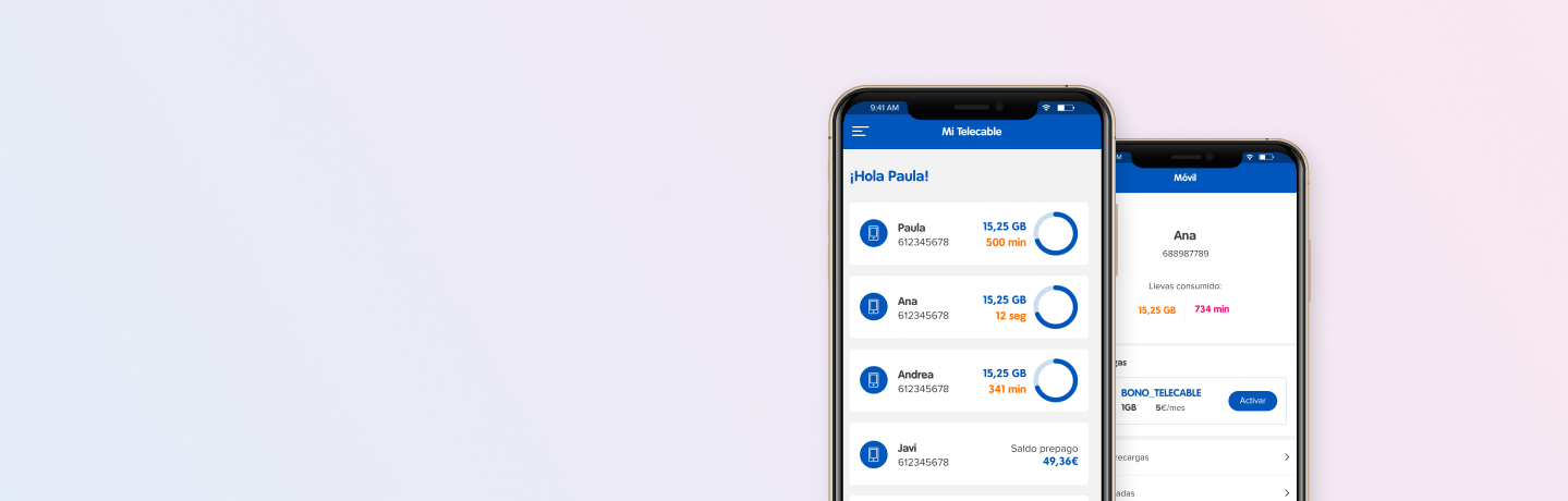 Tarifas de telefonía móvil | Telecable
